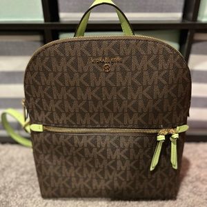 SOLD Michael Kors Dallas medium slim backpack